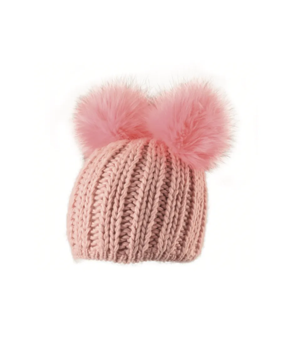 Starling - Teddy Two Pom Beanie