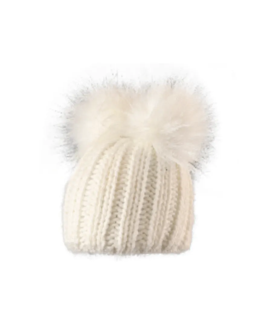 Starling - Teddy Two Pom Beanie