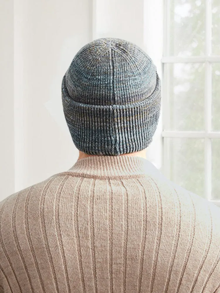 Stylish Soft Knit Cuffed Beanie