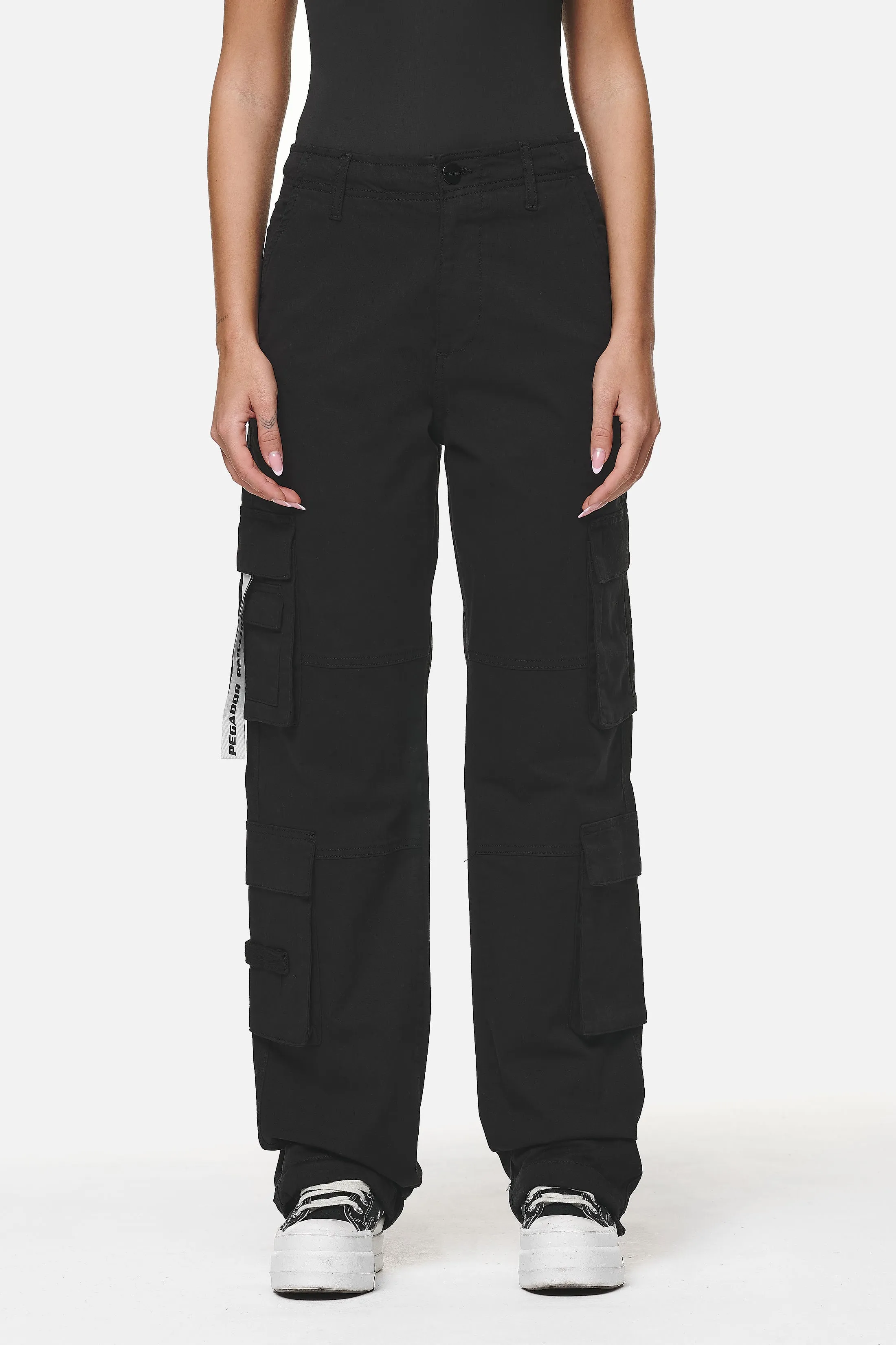 Tanami Wide Cargo Pants Black