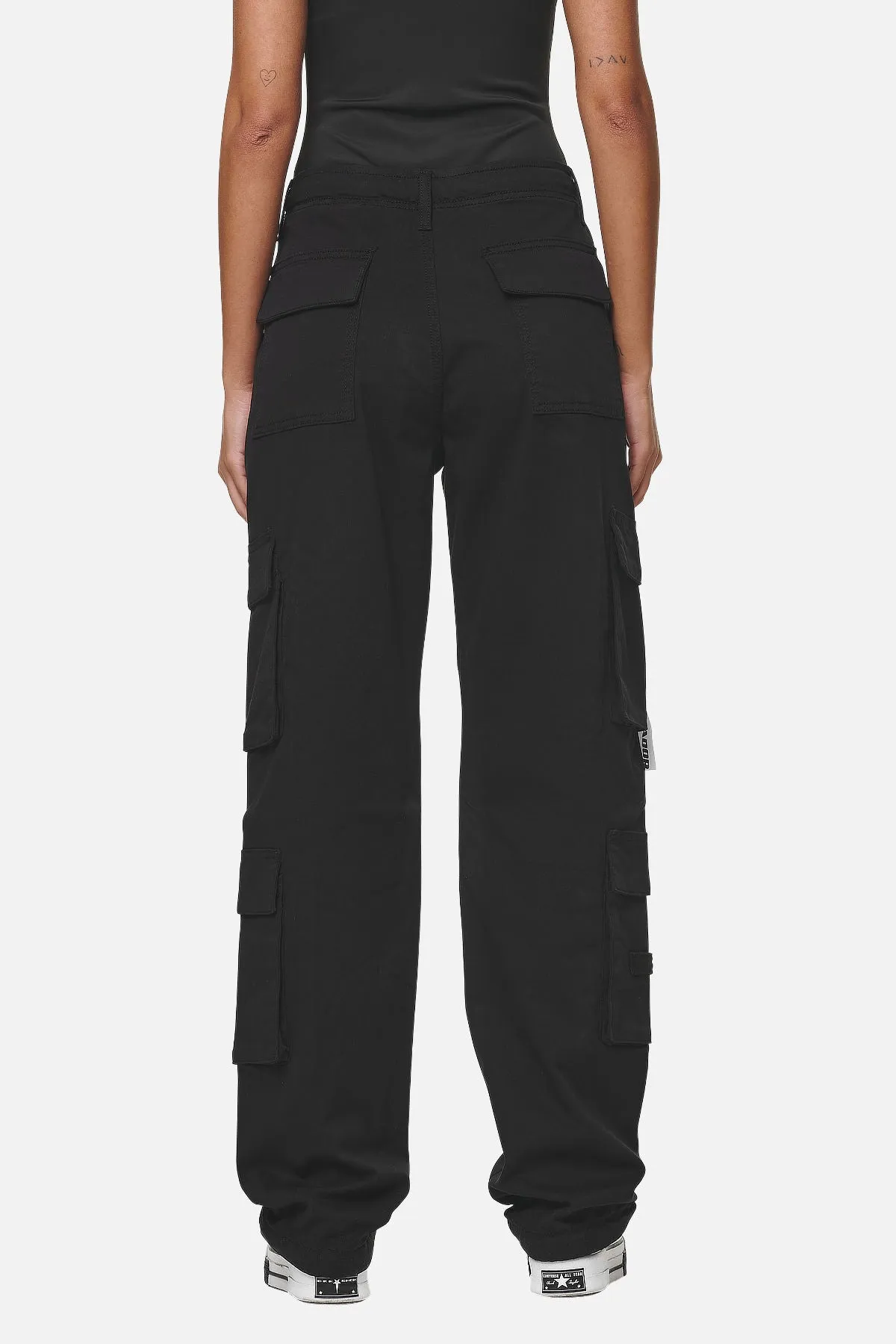 Tanami Wide Cargo Pants Black