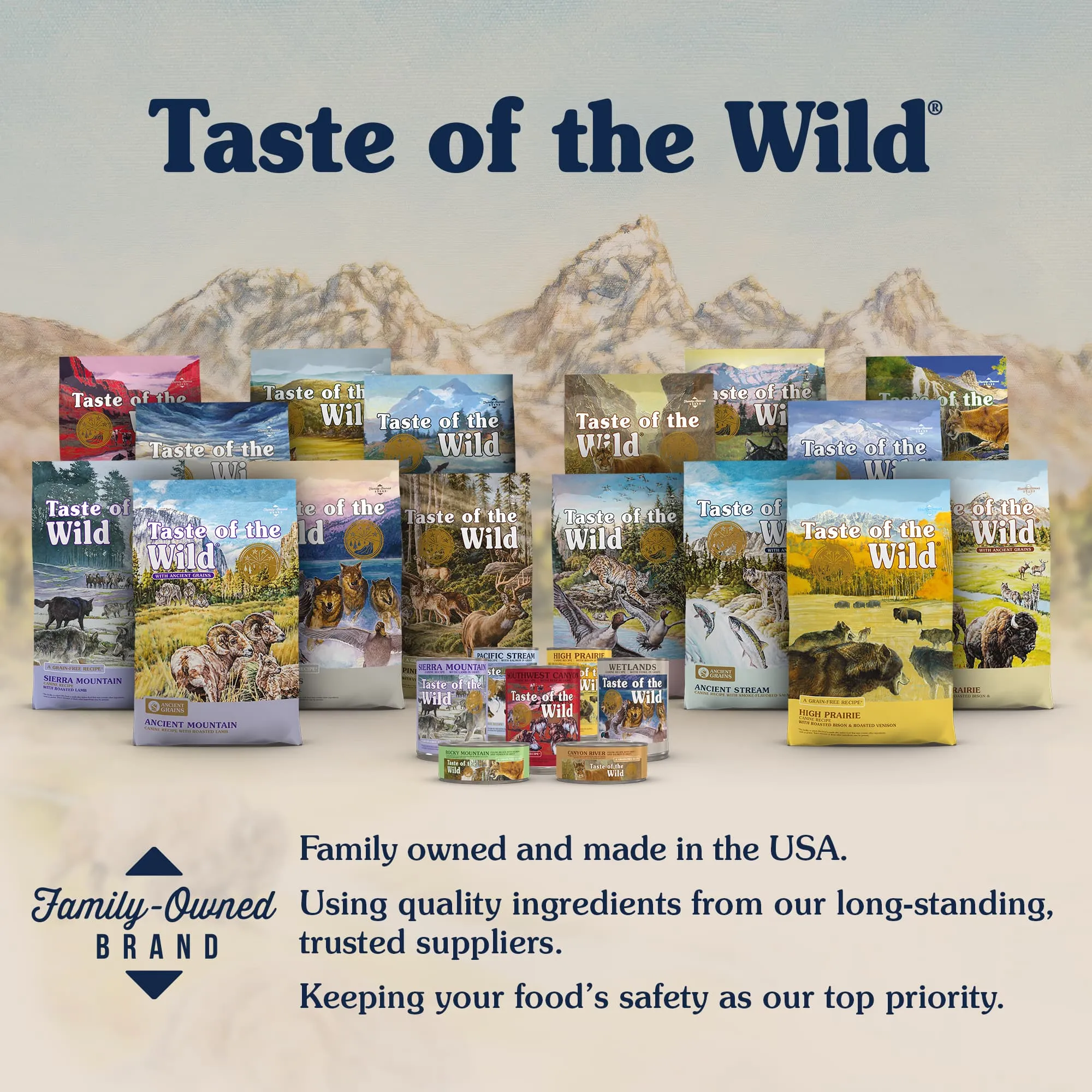 Taste of the Wild Grain-Free Dry Cat Food