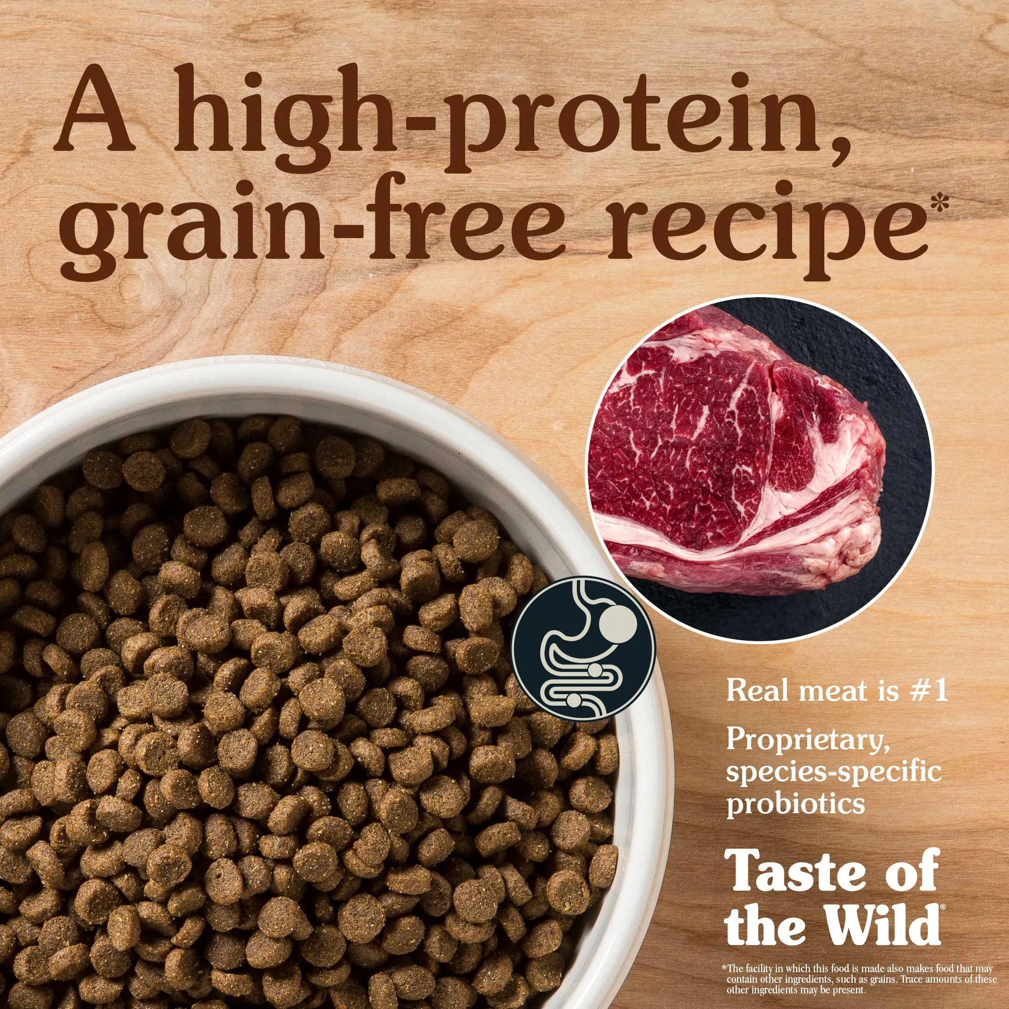 Taste Of The Wild High Prairie Puppy Formula Grain-Free Dog Food