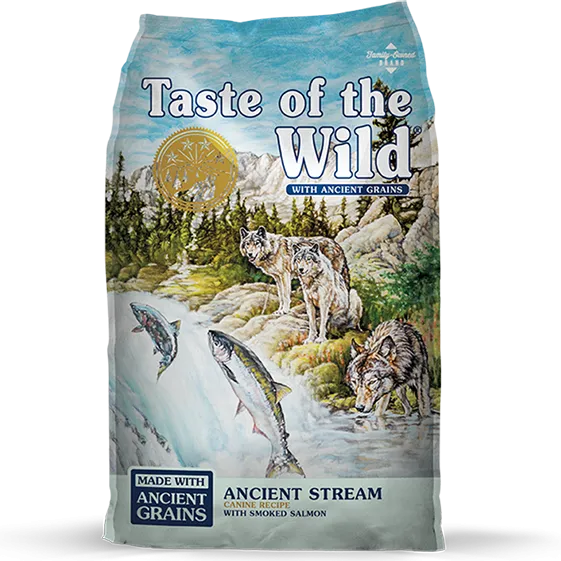 Taste of the Wild with Ancient Grains Ancient Stream Recipe with Salmon Dry Dog Food