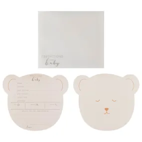 Teddy Bear Baby Prediction Cards (10 pack)