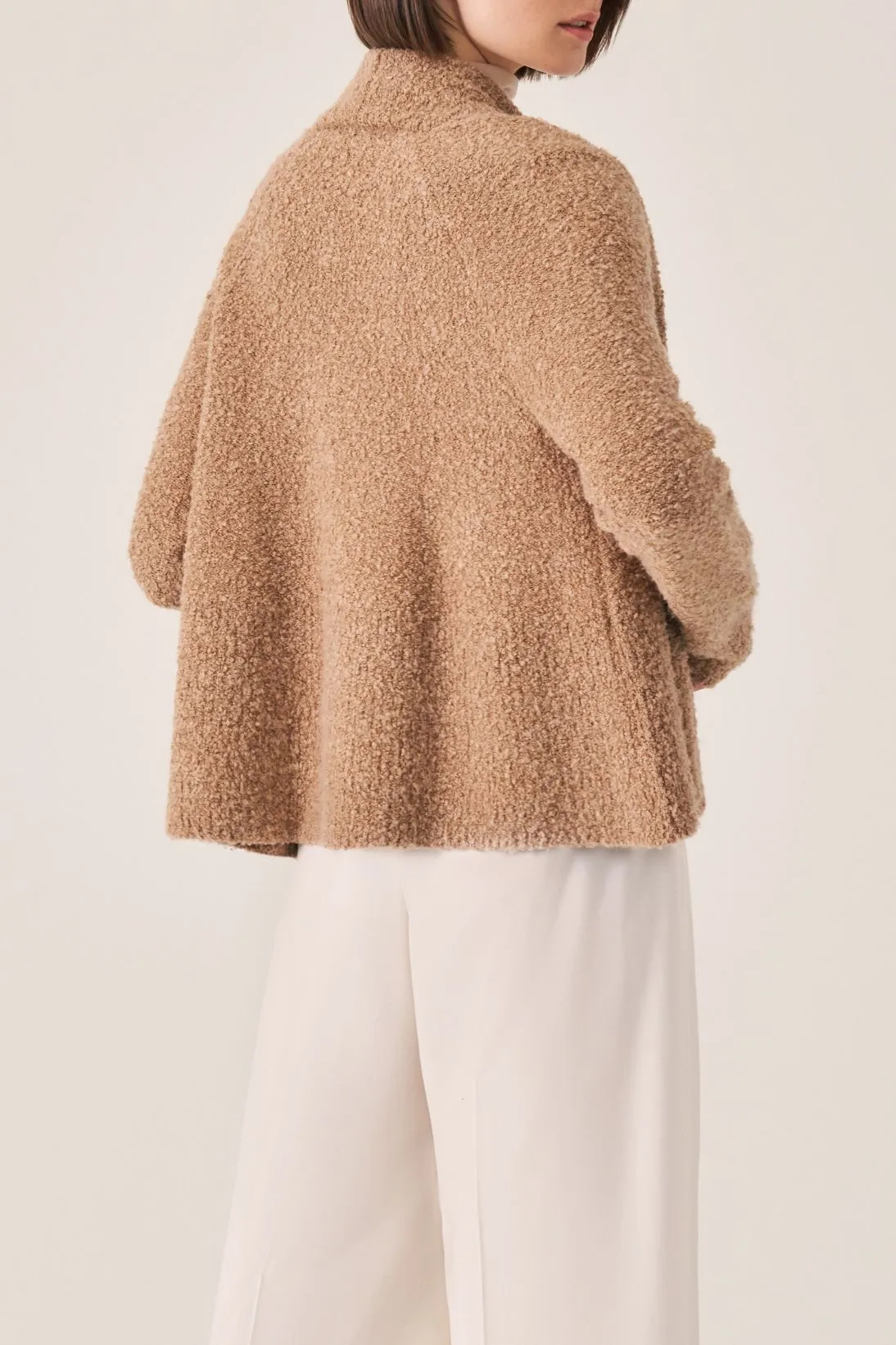 TEDDY CROPPED CARDIGAN