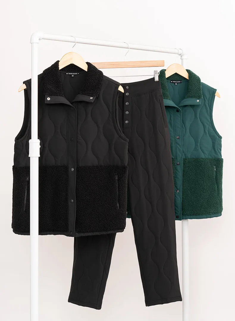 Teddy Quilted Vest