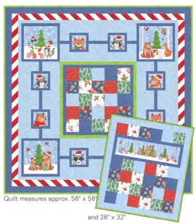 Ted's Christmas Quilt Pattern GQ-107w  - Wholesale Product