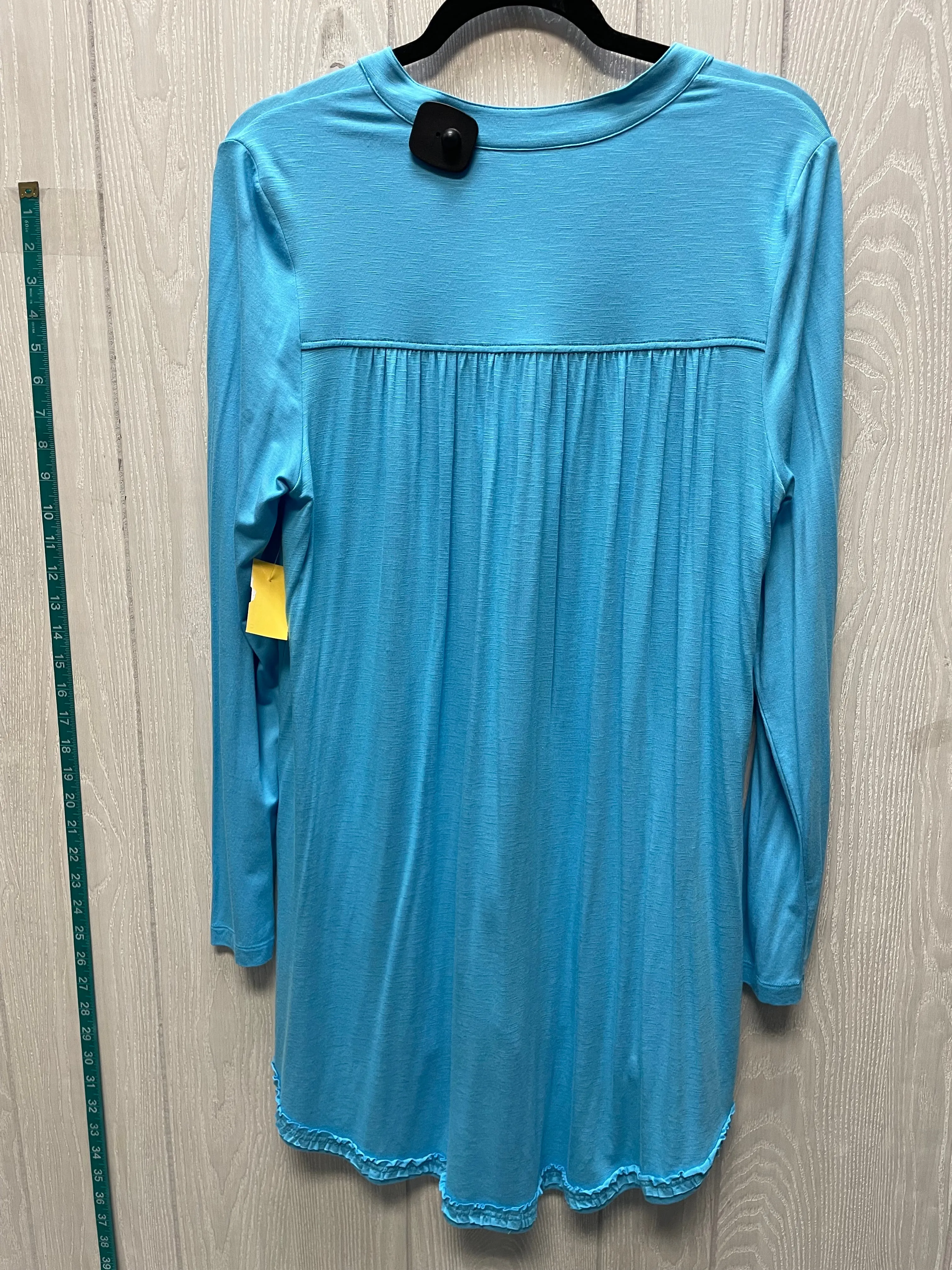 Tunic Ls By Soft Surroundings In Blue, Size:M