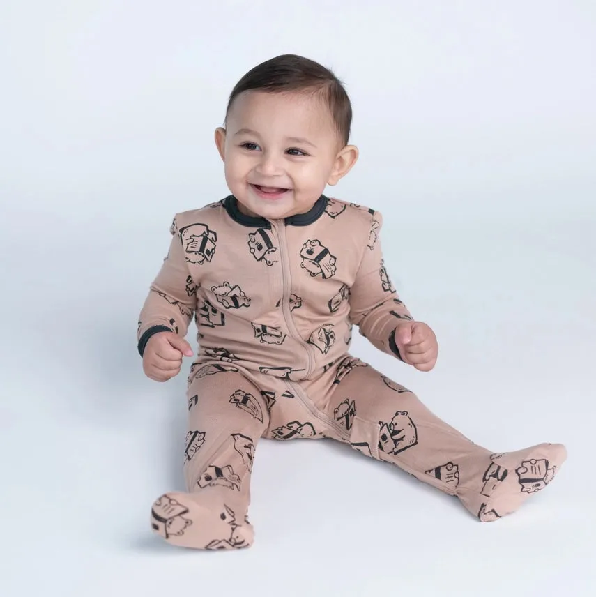 Unisex Story Book Bear Footie