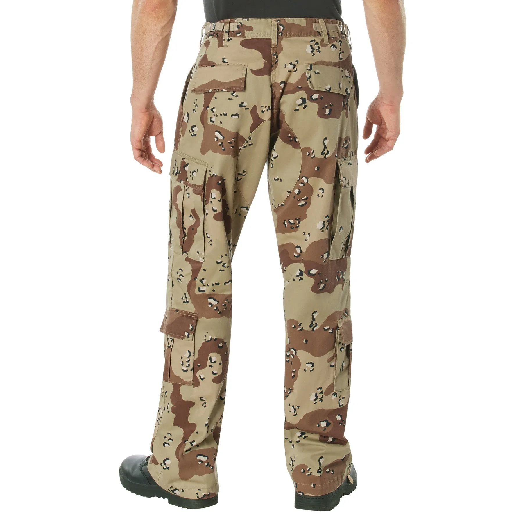 [Vintage Paratrooper] Camo Cargo Fatigue BDU Pants