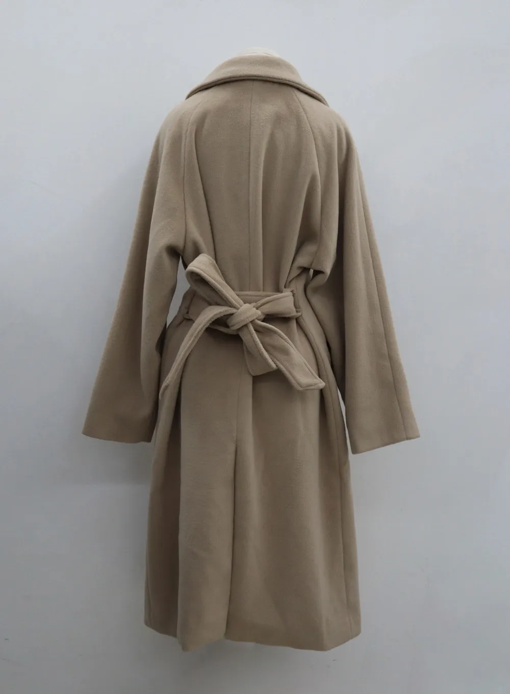 Waist Tie Oversized Button Coat ID23