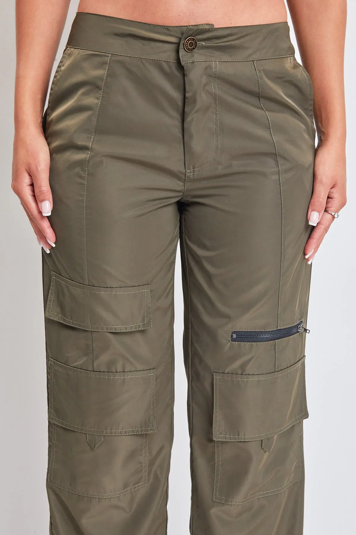 Women's  Nylon Cargo Pants