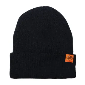 WOVEN LABEL DEALER KNIT BEANIE